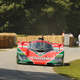 Illustration for article titled NOOOO! A Mazda 767B Race Car Bites The Dust At Goodwood